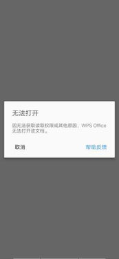 为什么安卓系统qq打不开wps,系统兼容性解析