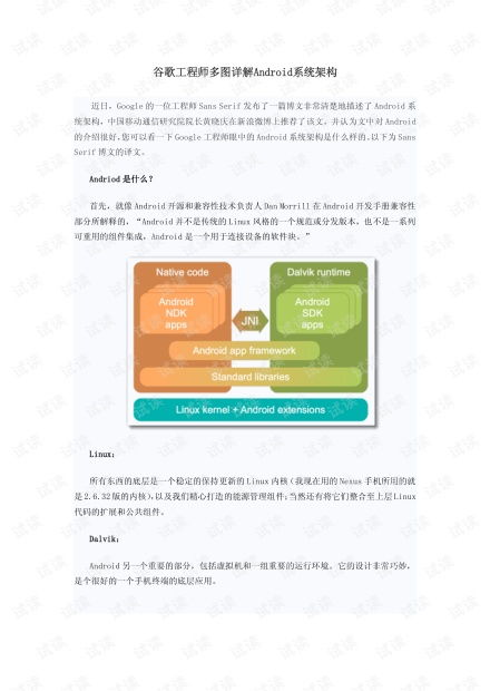安卓系统架构图全解图,深入剖析移动操作系统的核心结构